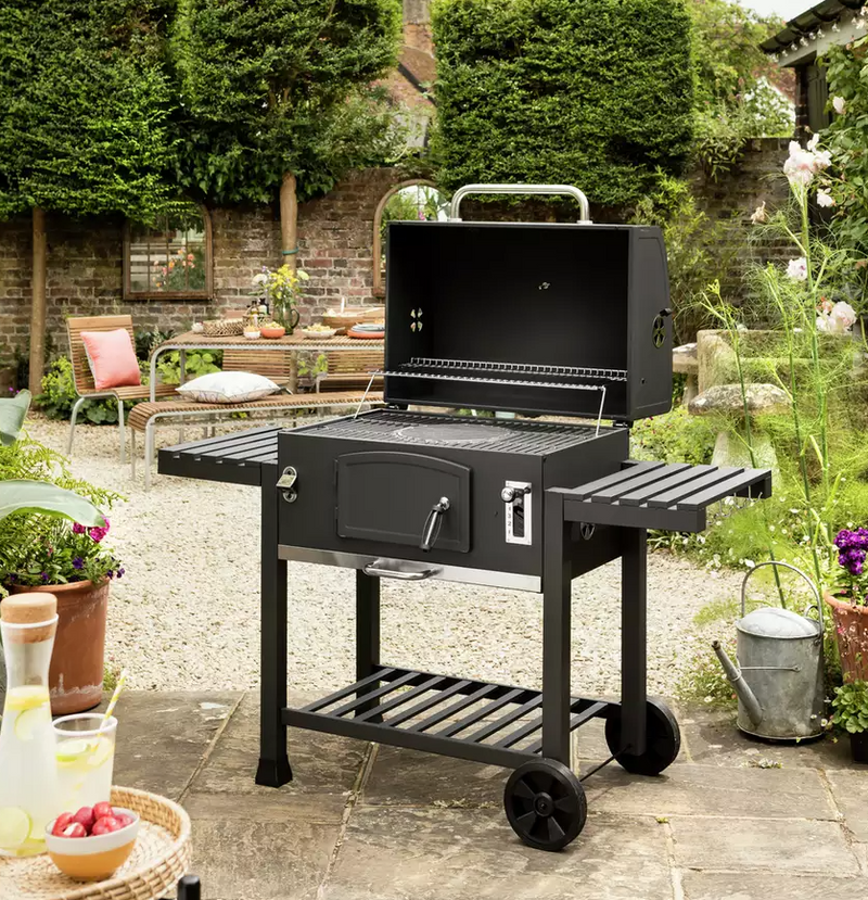 XXL Charcoal BBQ - Black 19544031 (OpenBox- See T's & C's for details)