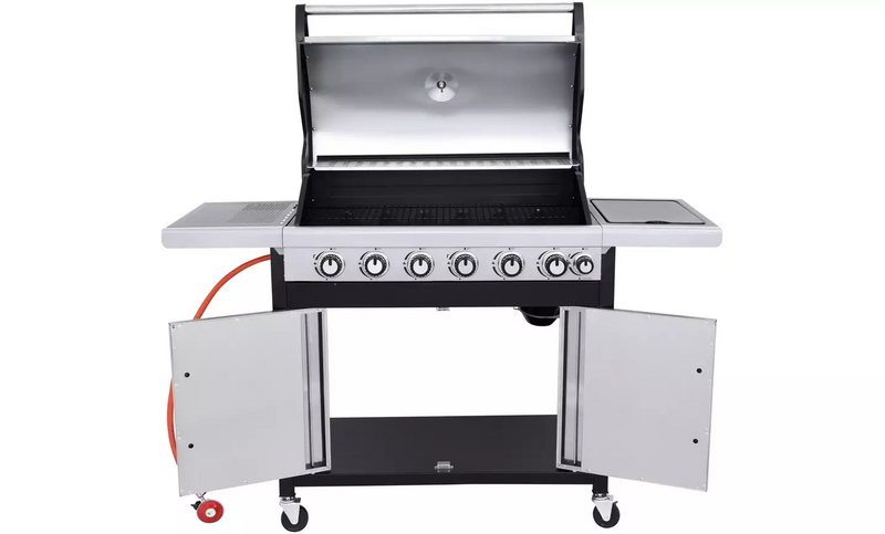 Deluxe 6 Burner Gas BBQ 19539785 (OpenBox- See T's & C's for details)