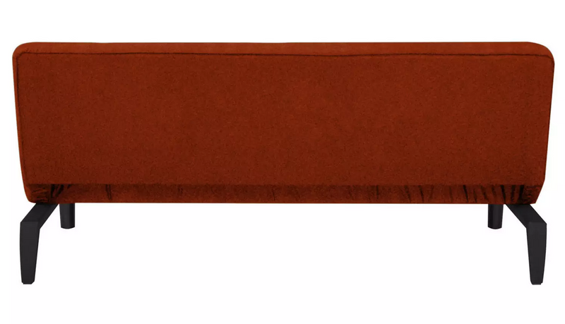 Patsy Fabric 2 Seater Clic Clac Sofa Bed - Rust 17292512 (OpenBox- See T's & C's for details)