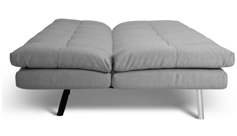 Nolan Fabric 3 Seater Clic Clac Sofa Bed-Grey 17233227 (OpenBox- See T's & C's for details)