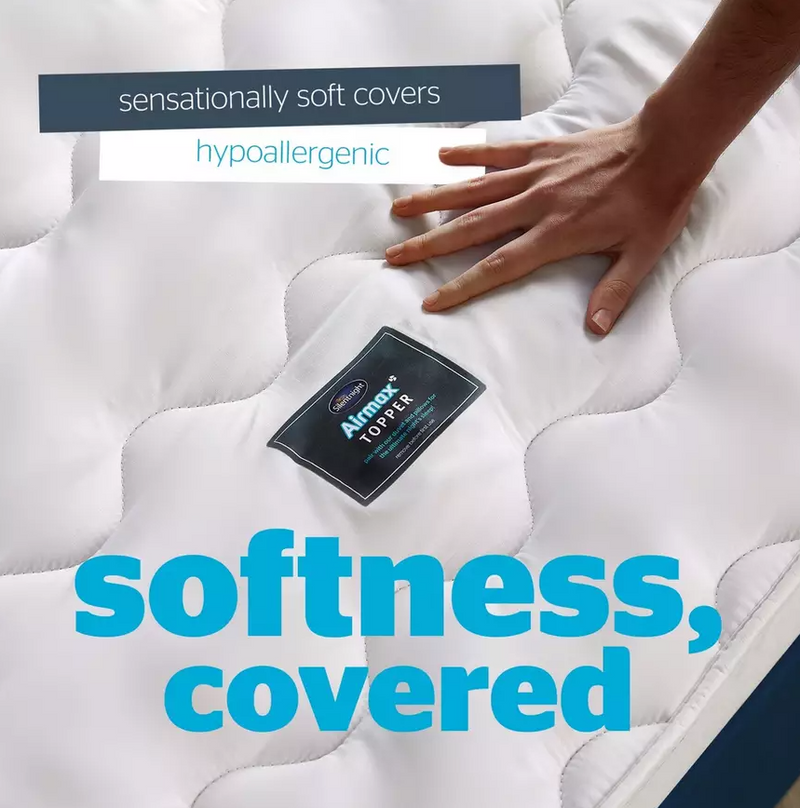 Airmax 5cm Mattress Topper - Small Double 14339863 (OpenBox- See T's & C's for details)