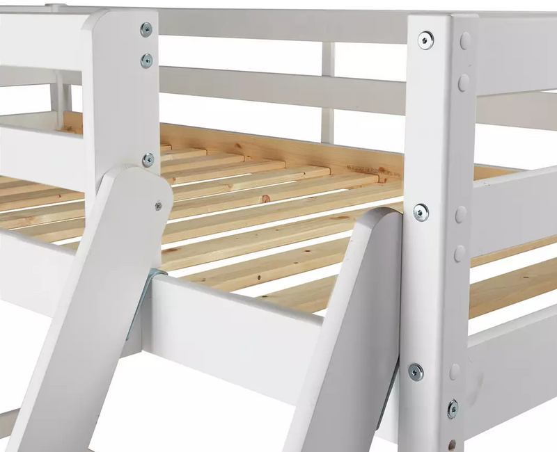 Kaycie Triple Bunk Bed Frame - White 11709939