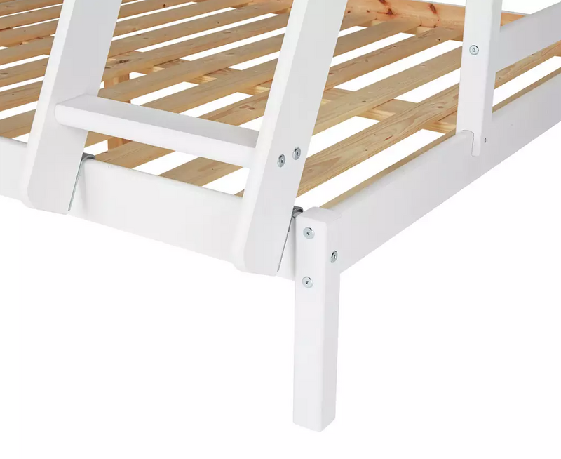 Kaycie Triple Bunk Bed Frame - White 11709939