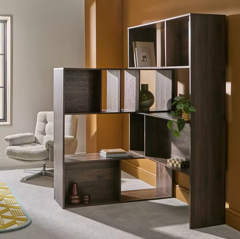 Atwood Extendable Shelving Unit - Walnut 17753824