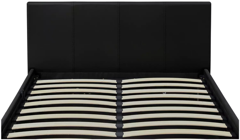 Lavendon Small Double Side Open Ottoman Bed-Black 19514827