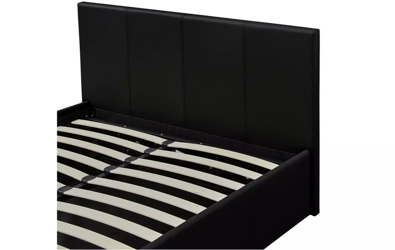 Lavendon Small Double Side Open Ottoman Bed-Black 19514827