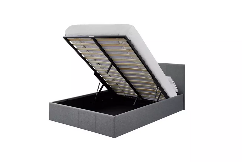 Heathdon Kingsize End Lift Ottoman Bed - Grey 19514212