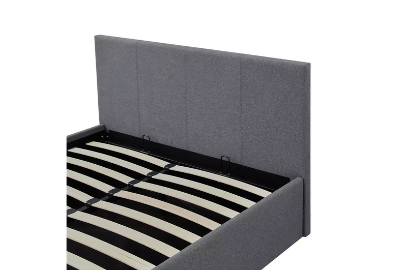 Heathdon Kingsize End Lift Ottoman Bed - Grey 19514212