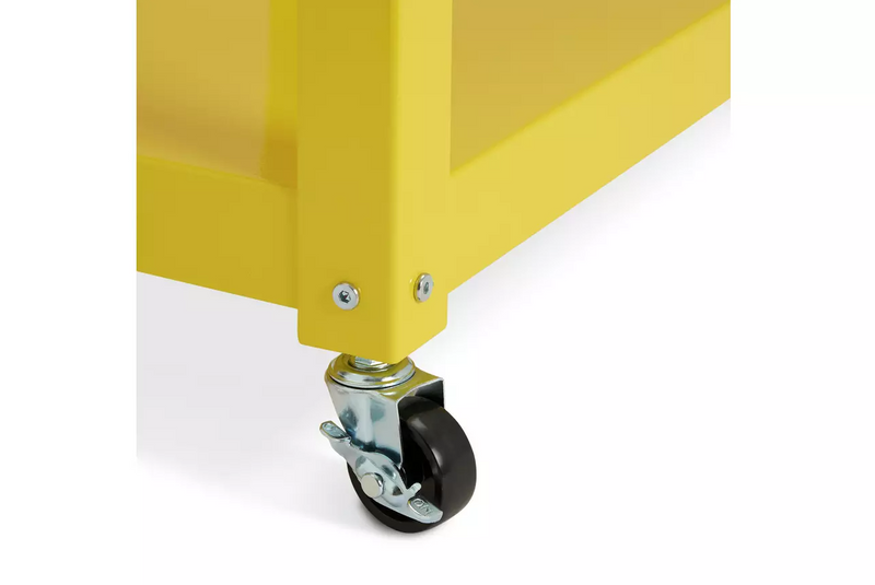 Archie 2 Tier Bedside Table - Yellow 14166878