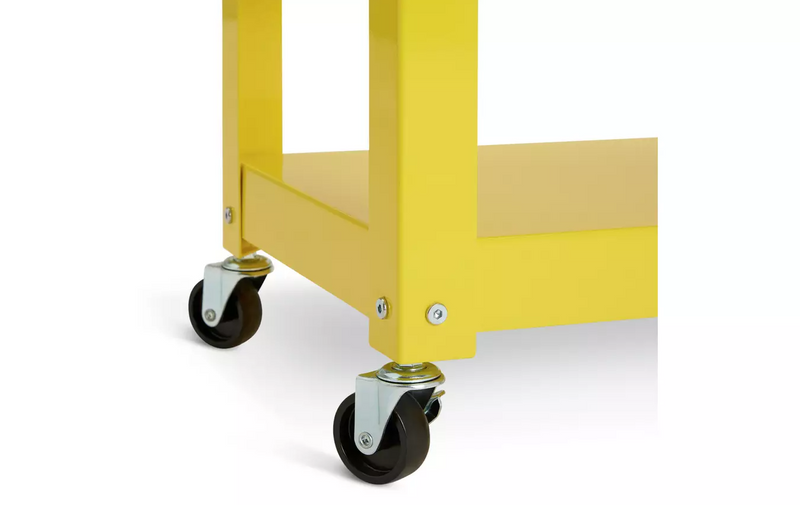 Archie 2 Tier Bedside Table - Yellow 14166878