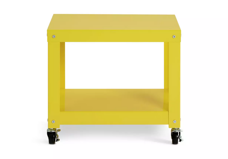 Archie 2 Tier Bedside Table - Yellow 14166878