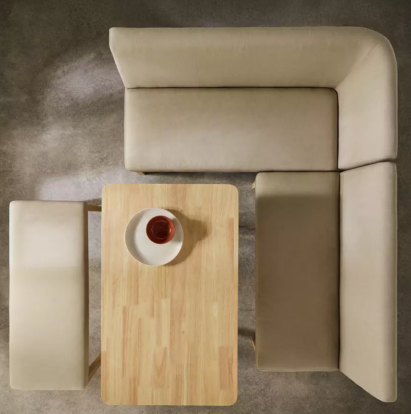 Conny Dining Table in Solid Wood 14372239 (OpenBox- See T's & C's for details)