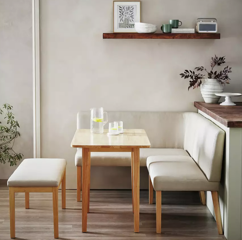Conny Dining Table in Solid Wood 14372239 (OpenBox- See T's & C's for details)