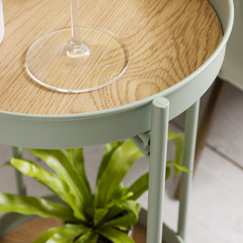 Solna Small Side Table in Green