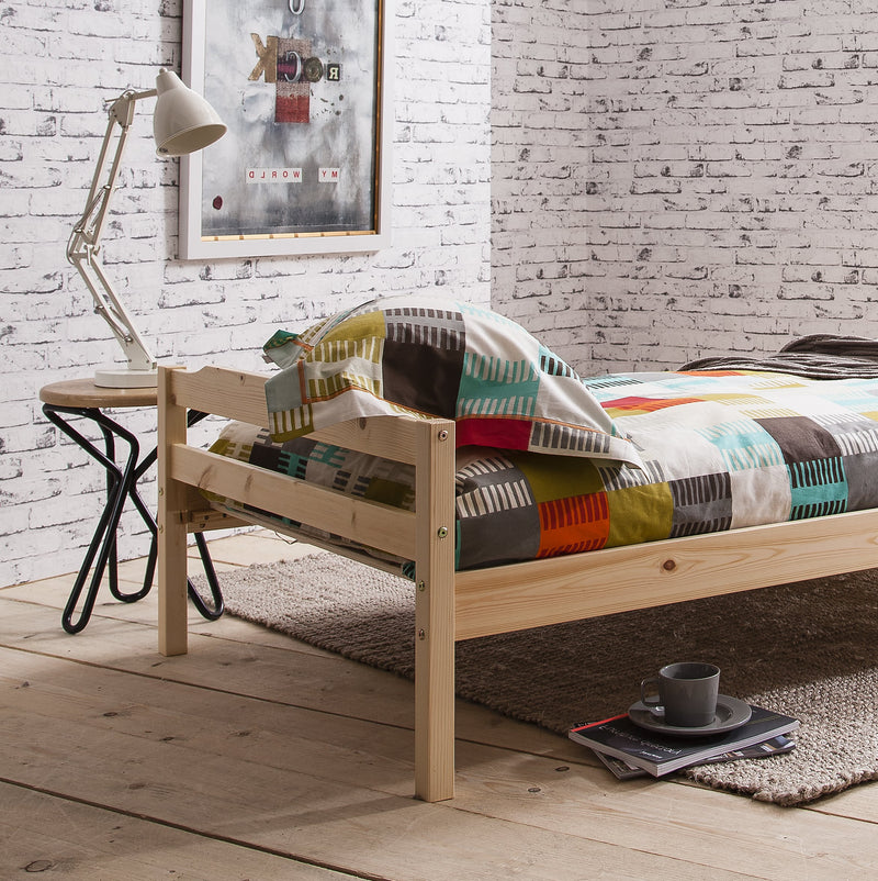 Sussex Single Bed 3ft Bed Frame in Natural Pine