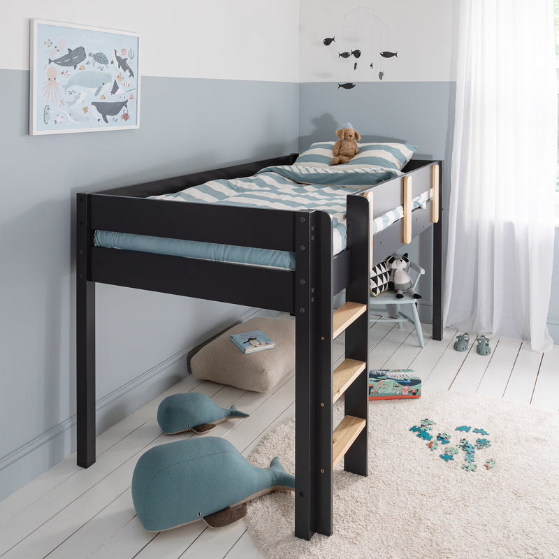 Una Midsleeper Cabin Bed in Anthracite