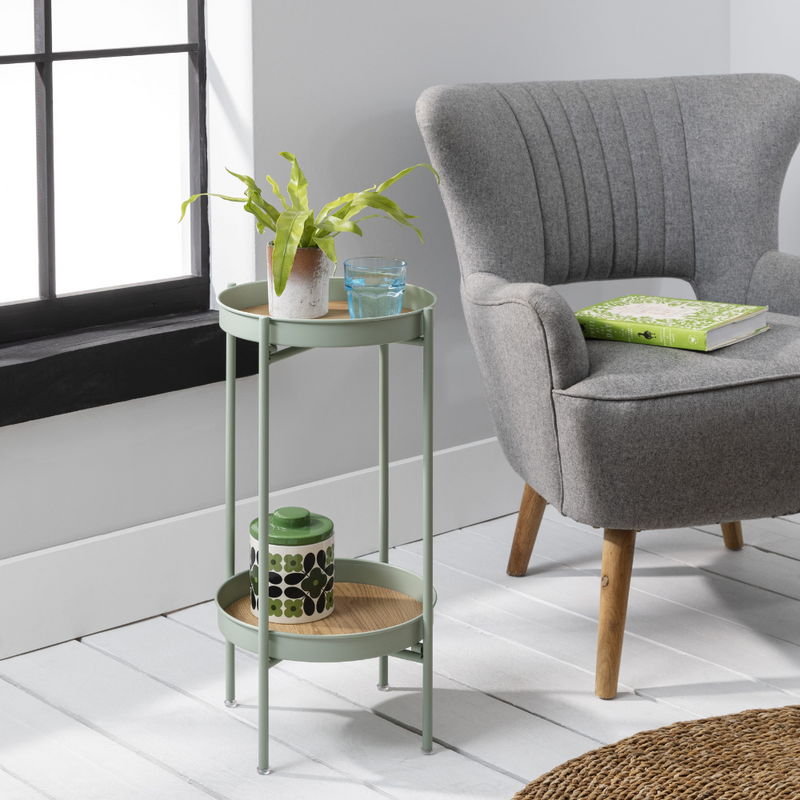 Solna Small Side Table in Green