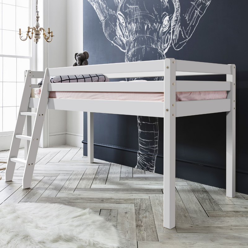 Thor Midsleeper Cabin Bed with White Frame