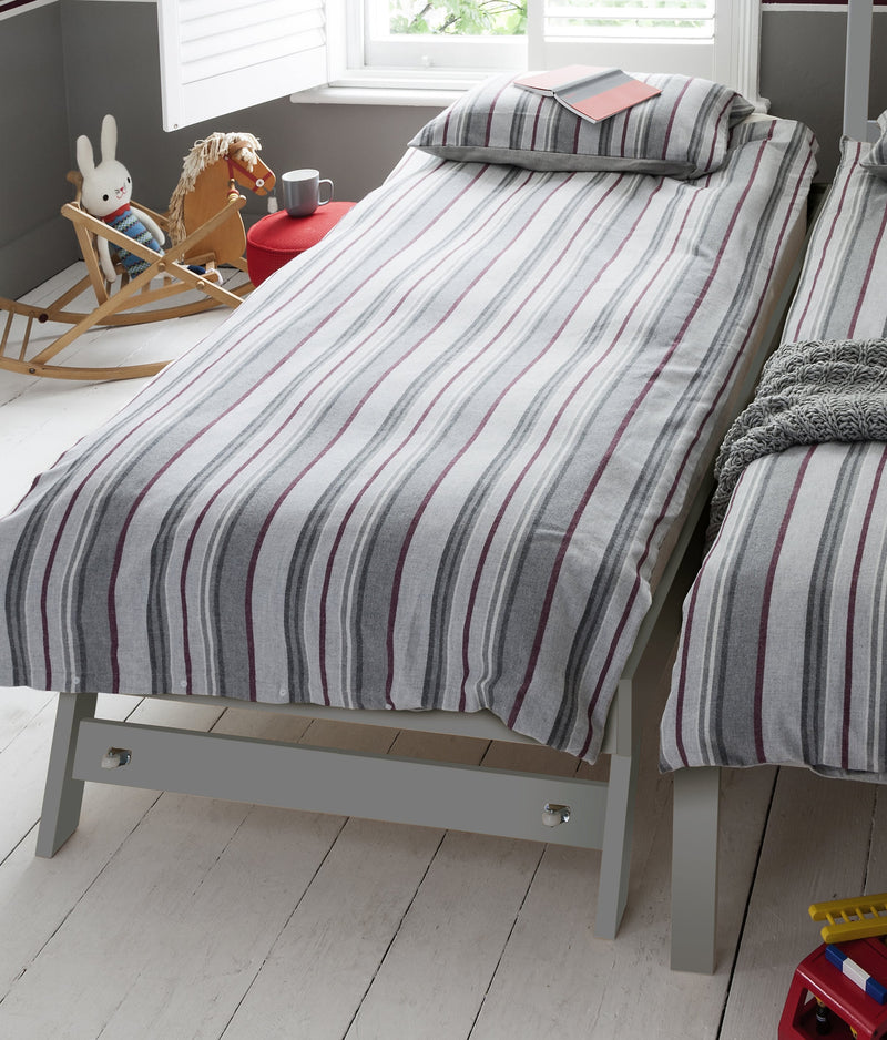 Matheus Pull out Trundle Spacesaver Bed in Silk Grey