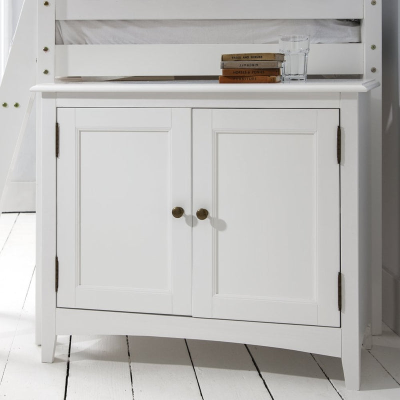 Moro Cabinet Underbed Storage Cupboard in Classic White