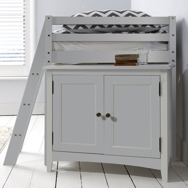 Moro Cabinet Underbed Storage Unit in Silk Grey