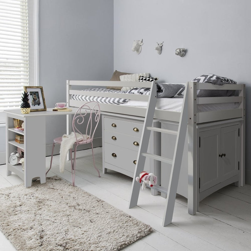 Moro Cabinet Underbed Storage Unit in Silk Grey