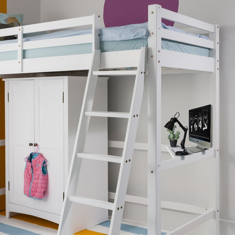 Odin High Sleeper in Classic White