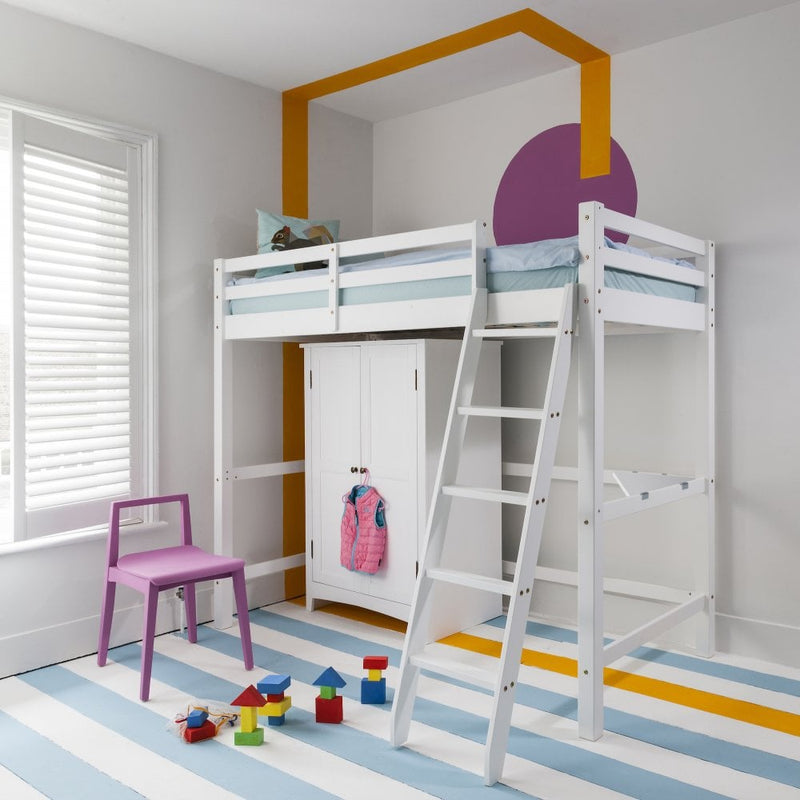 Odin High Sleeper in Classic White