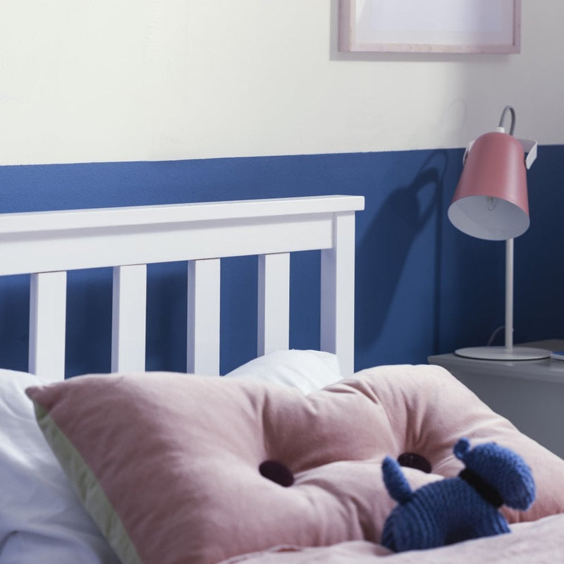 Dorset Single Bed with Pull Out Spacesaver Trundle in Classic White