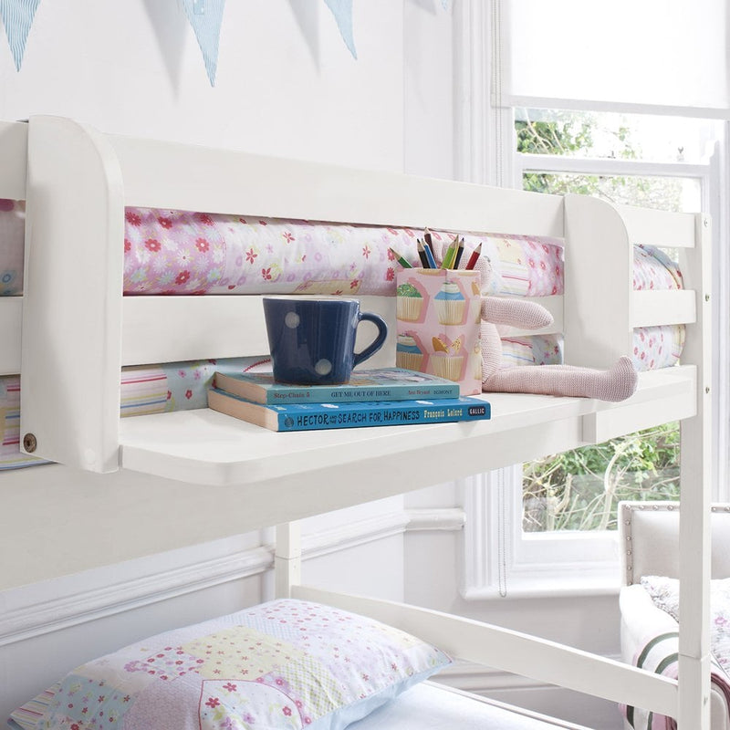 Single Shelf for Cabin or Bunk Beds in White