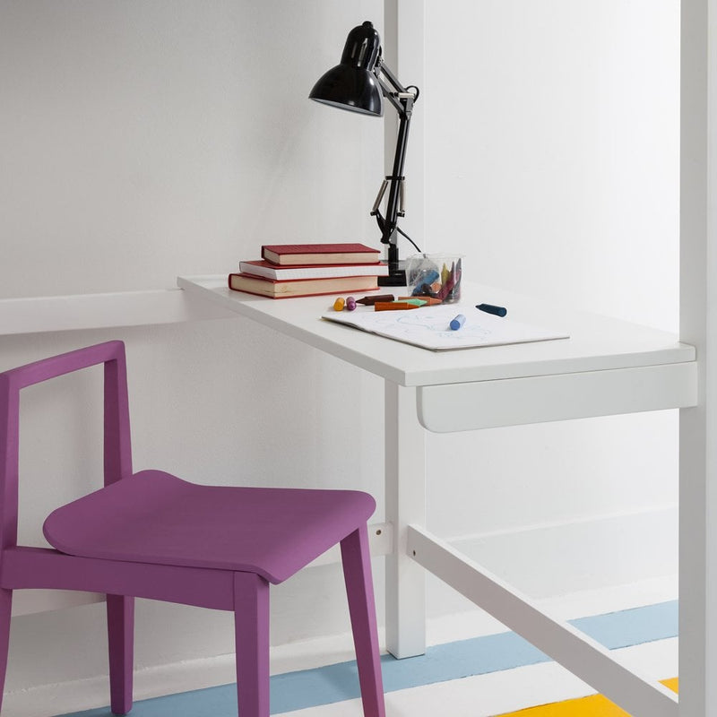 Skole Desk for Odin High Sleeper Bed in Classic White