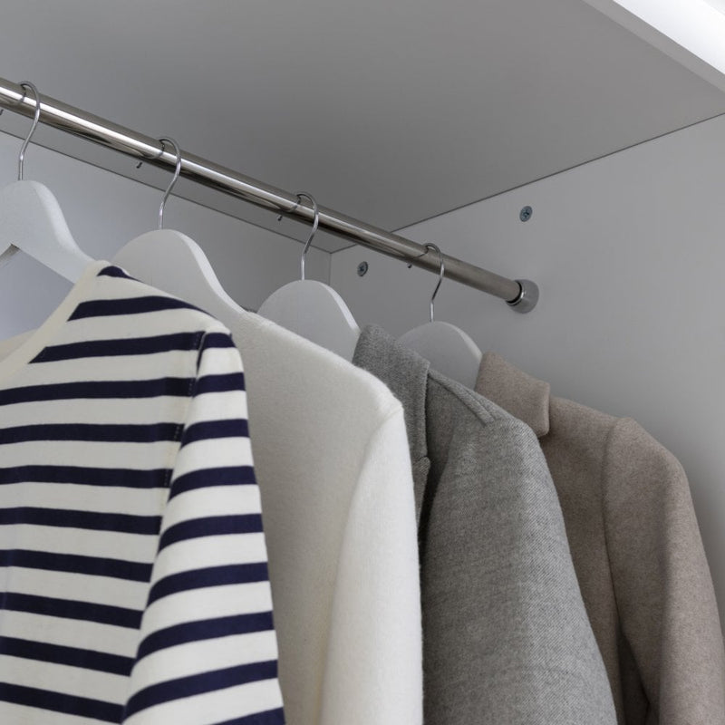 Tobie Wardrobe in Classic White