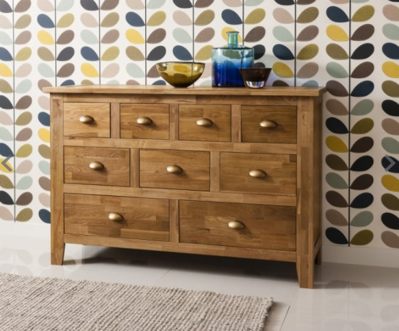 Vermont Solid Sideboard in Natural Oak - Noa & Nani cropped