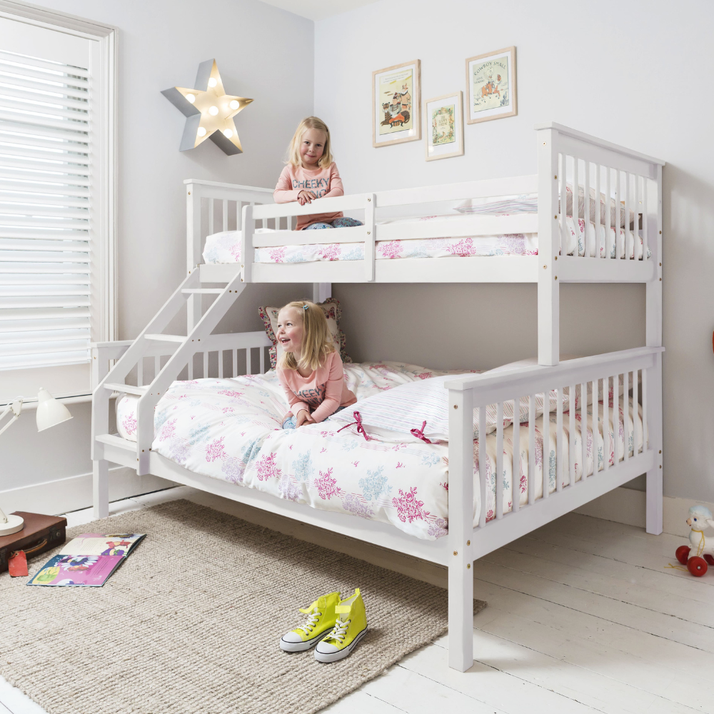 Hanna Triple Bunk Bed Single Double Bed Classic