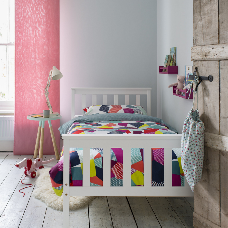 Dorset Single Bed in White