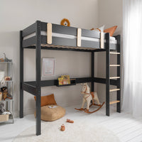 Una Highsleeper Cabin Bed in Anthracite