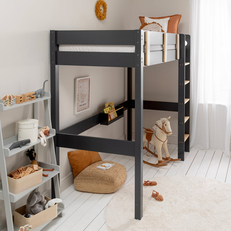 Una Highsleeper Cabin Bed in Anthracite
