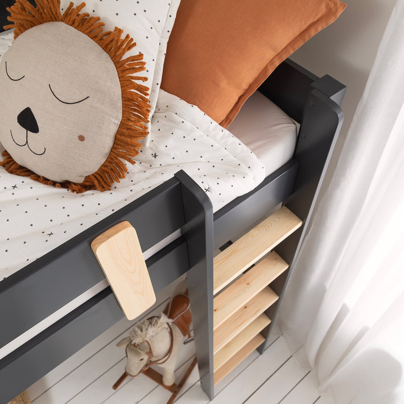 Una Highsleeper Cabin Bed in Anthracite