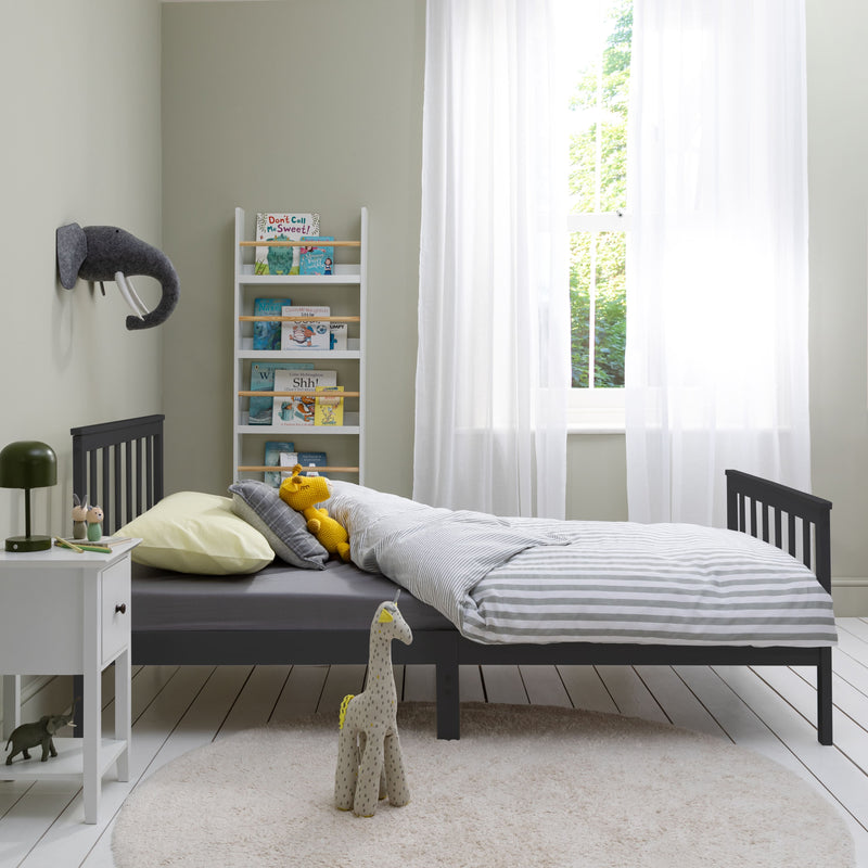 Otis Single Bed 3ft Frame in Anthracite