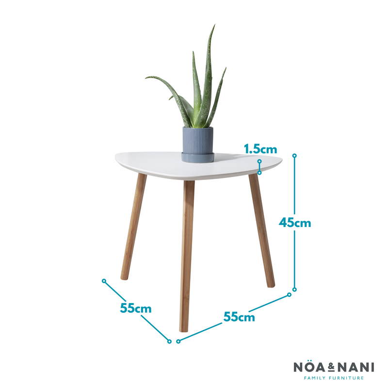 Malme Large Outdoor Side Table for Balcony & Patio in Choice of Colours