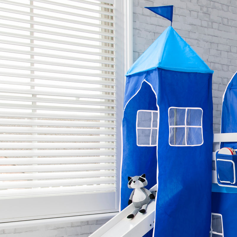 Top Tower for Cabin Bed in Blue Design