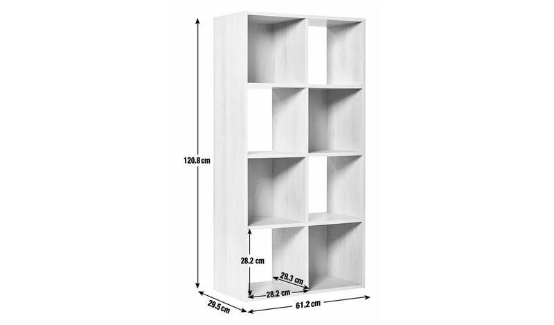 Squares 8 Cube Storage Unit - White 13130984 (OpenBox- See T's & C's for details)
