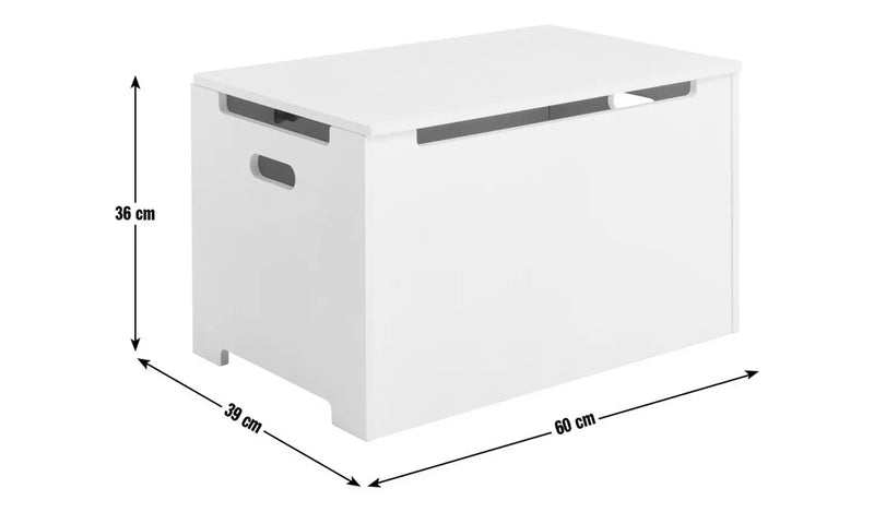 Kids Joni Toy Box - White 13155983 (OpenBox- See T's & C's for details)