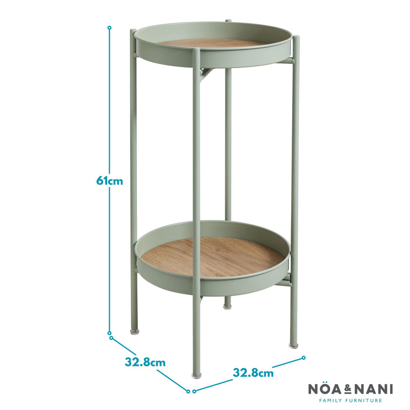 Solna Small Side Table in Green