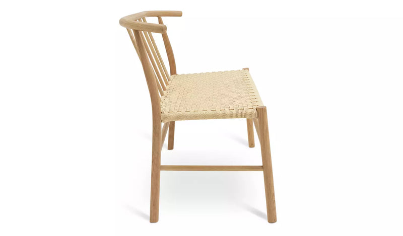 Scottie Solid Oak Dining Bench 14520445 (OpenBox- See T's & C's for details)