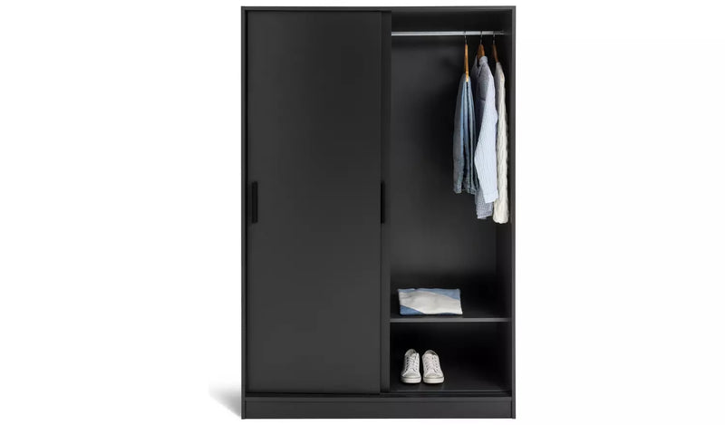 Nova 2 Door Sliding Wardrobe - Anthracite 14631341 (OpenBox- See T's & C's for details)