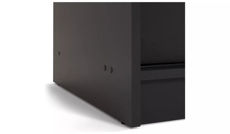 Nova 2 Door Sliding Wardrobe - Anthracite 14631341 (OpenBox- See T's & C's for details)