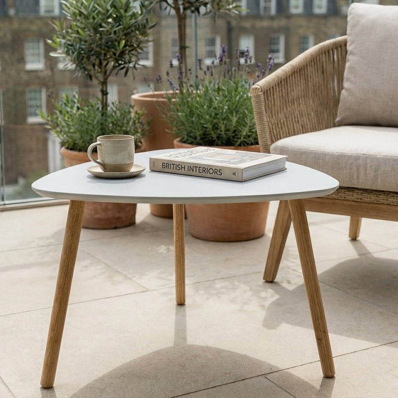 Malme Extra Large Outdoor Side Table for Balcony & Patio in Choice of Colours