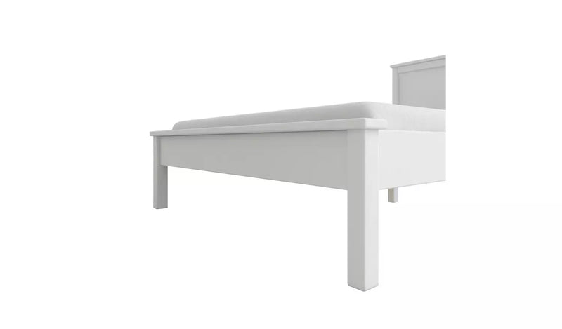 Brooklyn Double Wooden Bed Frame - White 16919205 (OpenBox- See T's & C's for details)