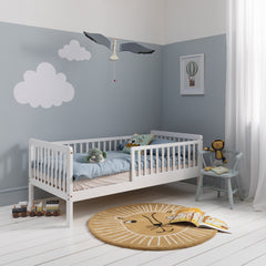 Leonora Toddler Bed in White